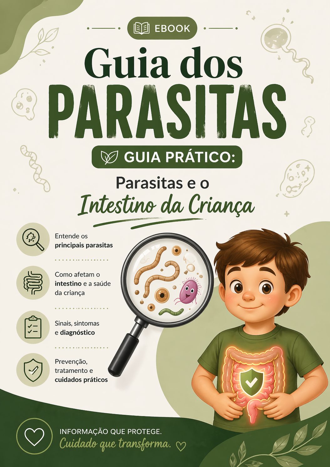 Guia dos Parasitas e o Intestino da Criança