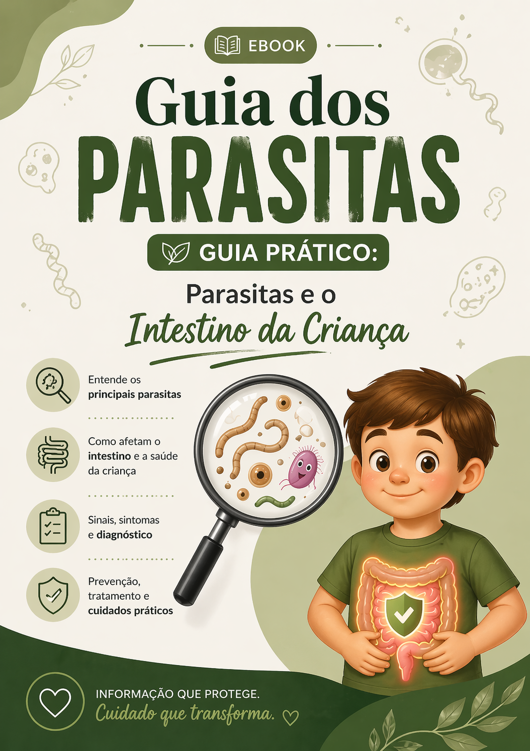 Guia dos Parasitas e o Intestino da Criança