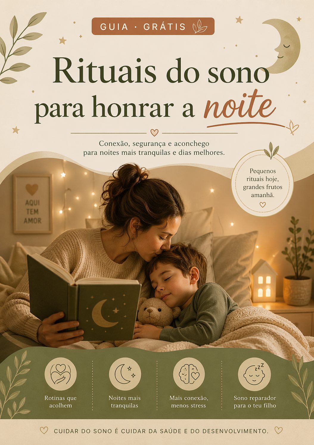 Capa do guia Rituais do Sono