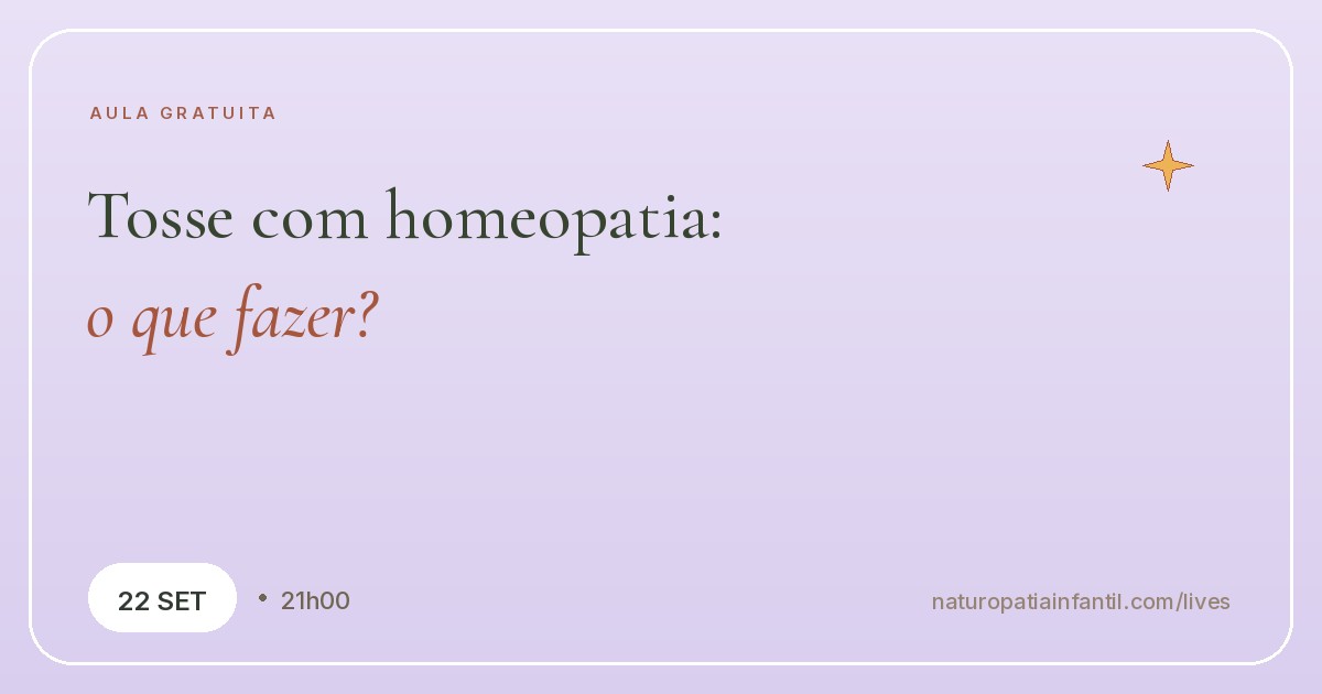 Tosse com homeopatia: o que fazer?